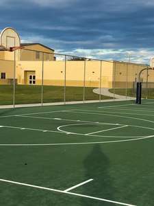 Odyssey Middle School Outdoor Basketball Courts in Orlando
