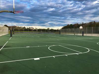 Odyssey Middle School Outdoor Basketball Courts in Orlando