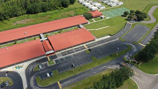 Oakstead Elementary School Parking Lot - Main in Land O' Lakes