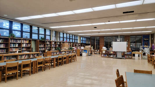 Morgan Park High School Library in Chicago