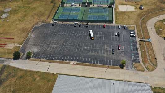 Argyle Middle School Parking Lot - Tennis Courts in Argyle 2