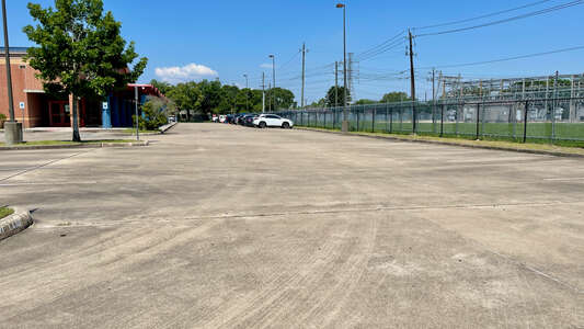 Lewis Elementary Parking Lot - Side in Houston 2