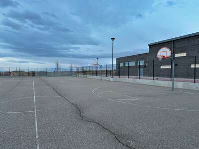Tres Volcanes Community Collaborative Outdoor Basketball Courts in Albuquerque