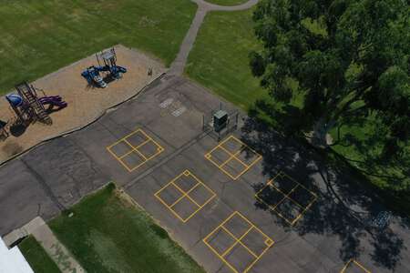Edahow Elementary School Blacktop in Pocatello