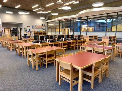Breckinridge Elementary School Library in Lexington