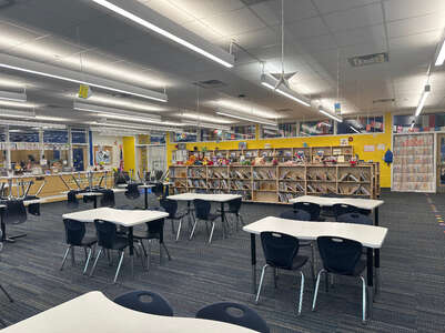 Lonsdale Elementary School Library in Knoxville