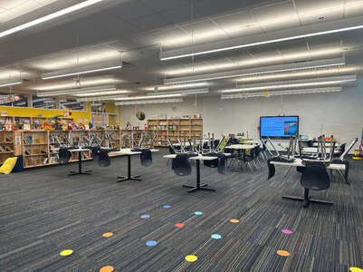 Lonsdale Elementary School Library in Knoxville