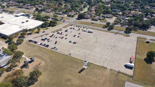 Southwest High School Parking Lot - Students in Fort Worth