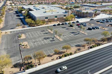 Spring Valley High School Parking Lot - 1 in Las Vegas