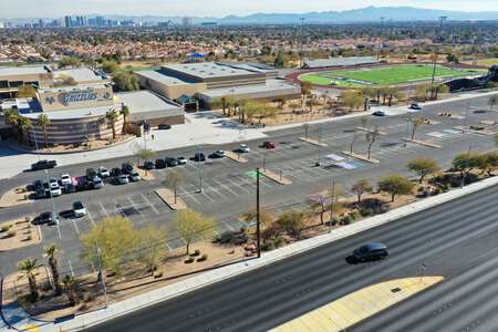 Spring Valley High School Parking Lot - 1 in Las Vegas