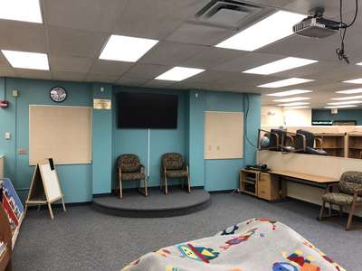Blackburn Elementary School Library in Palmetto