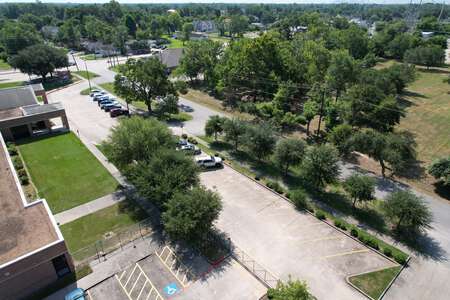Anderson Academy Parking Lot - Front in Houston