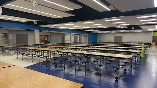 Hefner Middle School Cafeteria in Oklahoma City