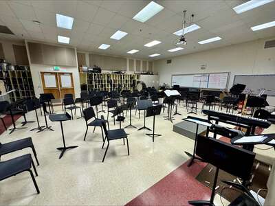 Houck Middle School Band Room in Salem