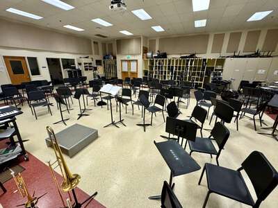 Houck Middle School Band Room in Salem