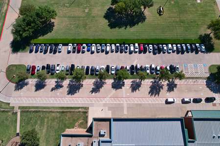 Parkwood Hill Intermediate School Parking Lot Northeast in Fort Worth