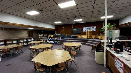 Jefferson Elementary School Media Center in Pocatello