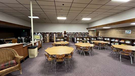 Jefferson Elementary School Media Center in Pocatello