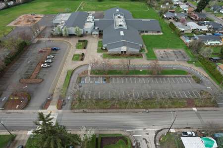 Riverbend Elementary School Parking Lot in Springfield