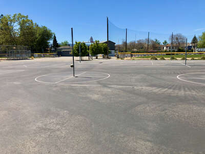 Steindorf STEAM School Outdoor Basketball Courts in San Jose