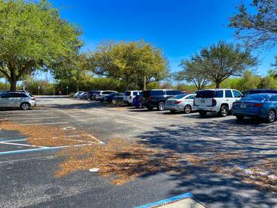 Lake Whitney Elementary School Parking Lot in Orlando