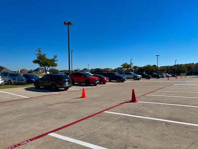 Freedom Elementary School Parking Lot North in Fort Worth