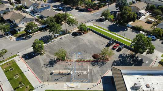 Mountain Vista Elementary School Parking Lot - Side in Fillmore 2