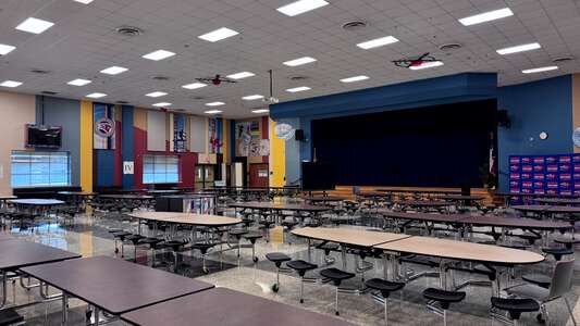 Davis Ninth Grade School Cafeteria in Houston
