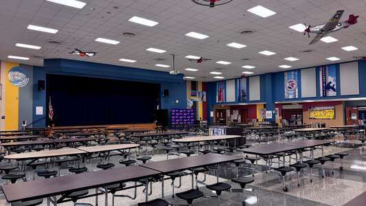 Davis Ninth Grade School Cafeteria in Houston