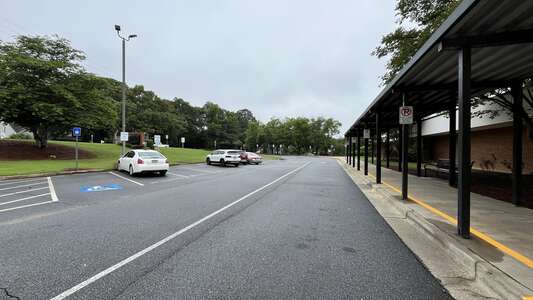 Crews Middle School Parking Lot - Main Front in Lawrenceville
