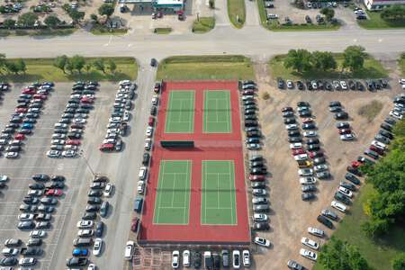 Nimitz High School Tennis Courts in Houston