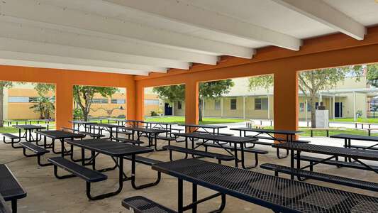 Jorge Mas Canosa Middle School Cafeteria in Miami