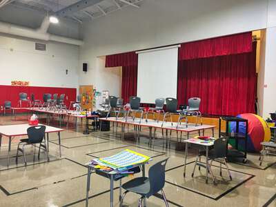 Foster Elementary Multi Purpose Room in Houston