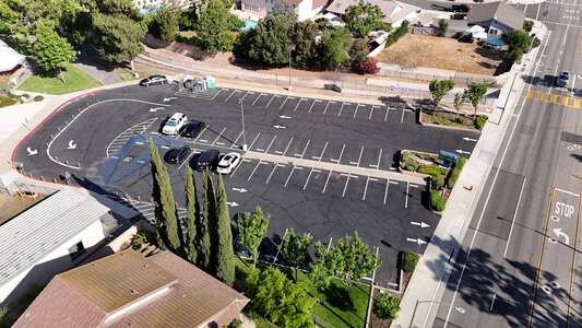 Linda Vista Elementary School Parking Lot in Orange