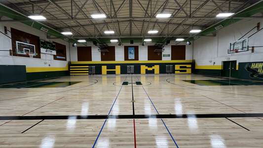 Hawthorne Middle School Gym in Pocatello