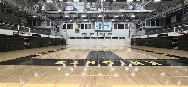 Francis Howell High School Main Gym in St. Charles 2