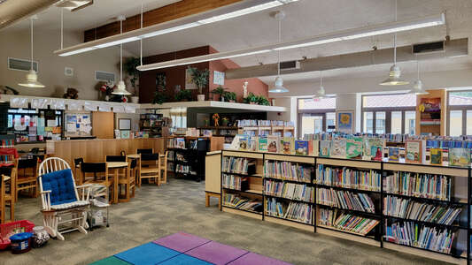 Newport Coast Elementary School (K-6) Library in Newport Coast