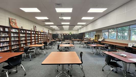 Drew Academy Library in Houston