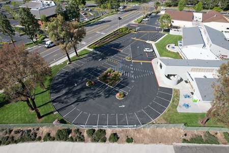 Legacy Education Center Parking Lot - Back in Irvine