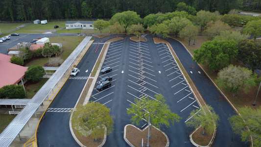 Cunningham Creek Elementary School Parking Lot in St. Johns 3