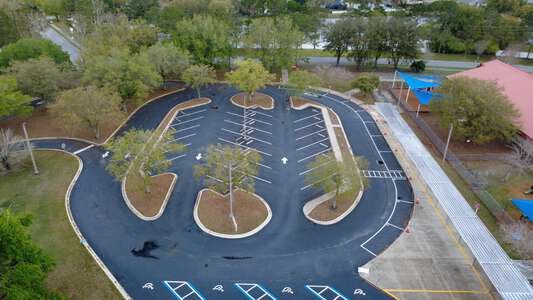 Cunningham Creek Elementary School Parking Lot in St. Johns 4