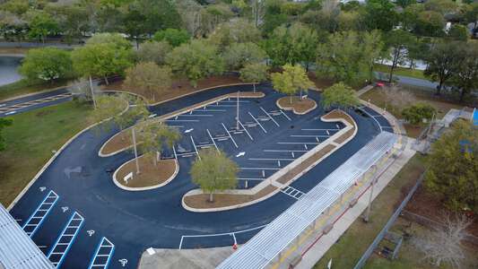 Cunningham Creek Elementary School Parking Lot in St. Johns 5