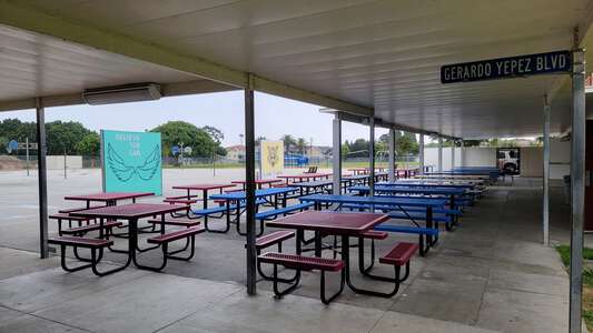 Torrance Elementary School Lunch Benches in Torrance