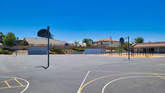 French Valley Elementary School Outdoor Basketball Courts in Winchester
