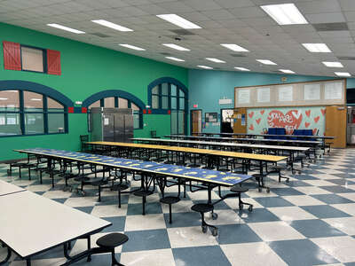 Julian T Saldivar Elementary School Cafeteria in Dallas 3