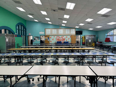 Julian T Saldivar Elementary School Cafeteria in Dallas 4