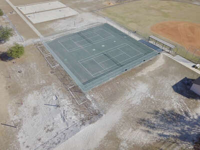 Lake Asbury Junior High School Tennis Courts in Green Cove Springs