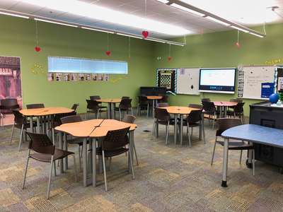 Laureate Park Elementary School Media Center in Orlando