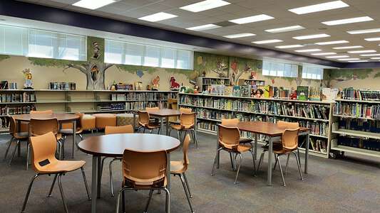 Villas Elementary School Library in Fort Myers