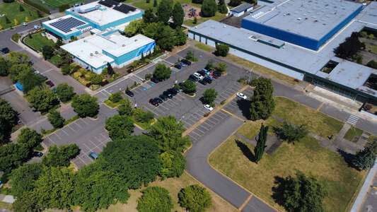 Sheldon High School Parking Lot - Front in Eugene 2